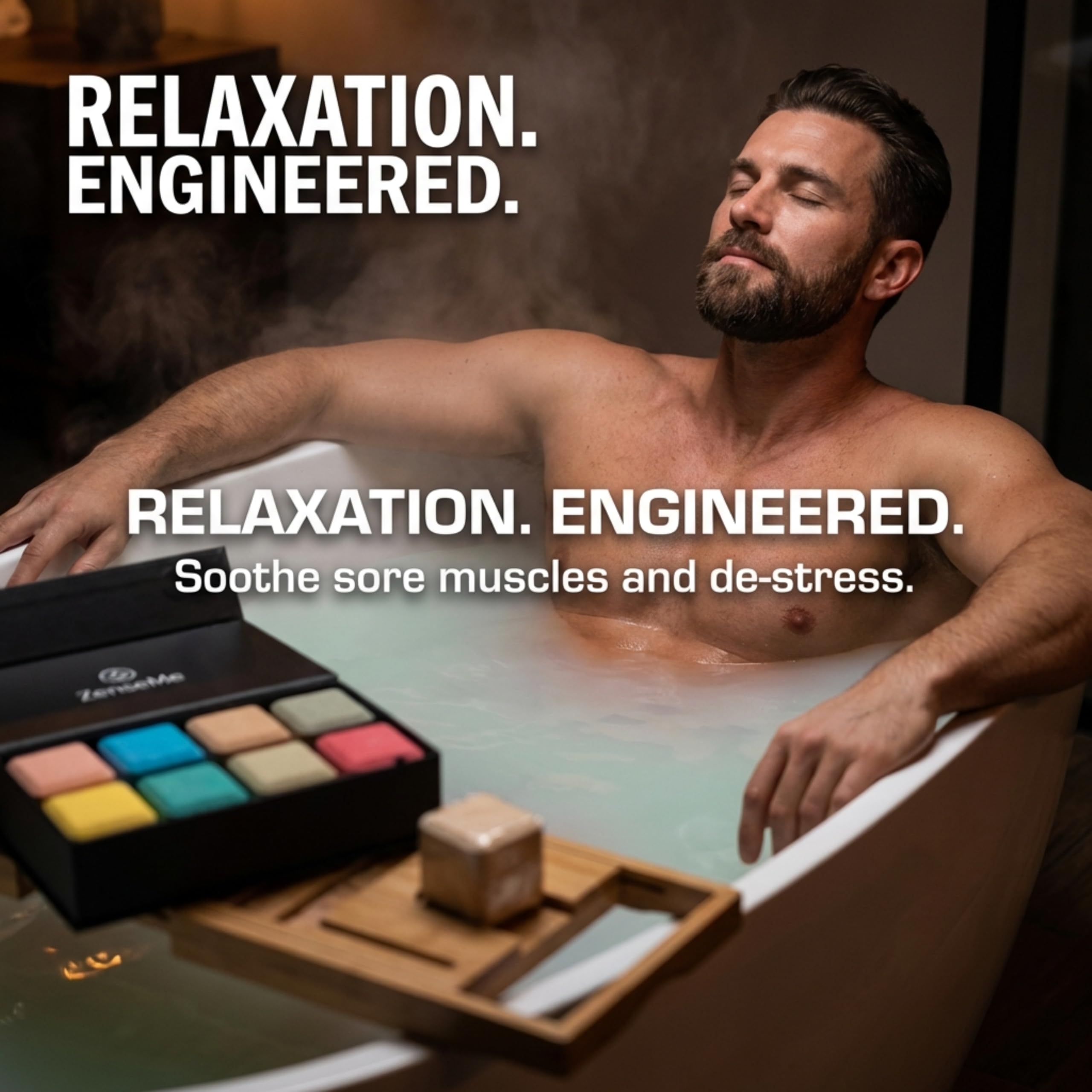 ZenseMe bombas de baño regalo para hombre: ideal para fechas especiales.