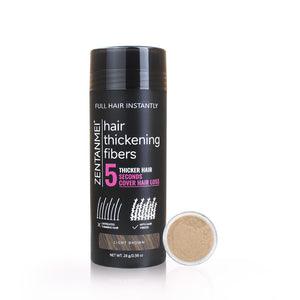 ZENTANMEI fibras capilares brindan densidad inmediata para cabello fino.