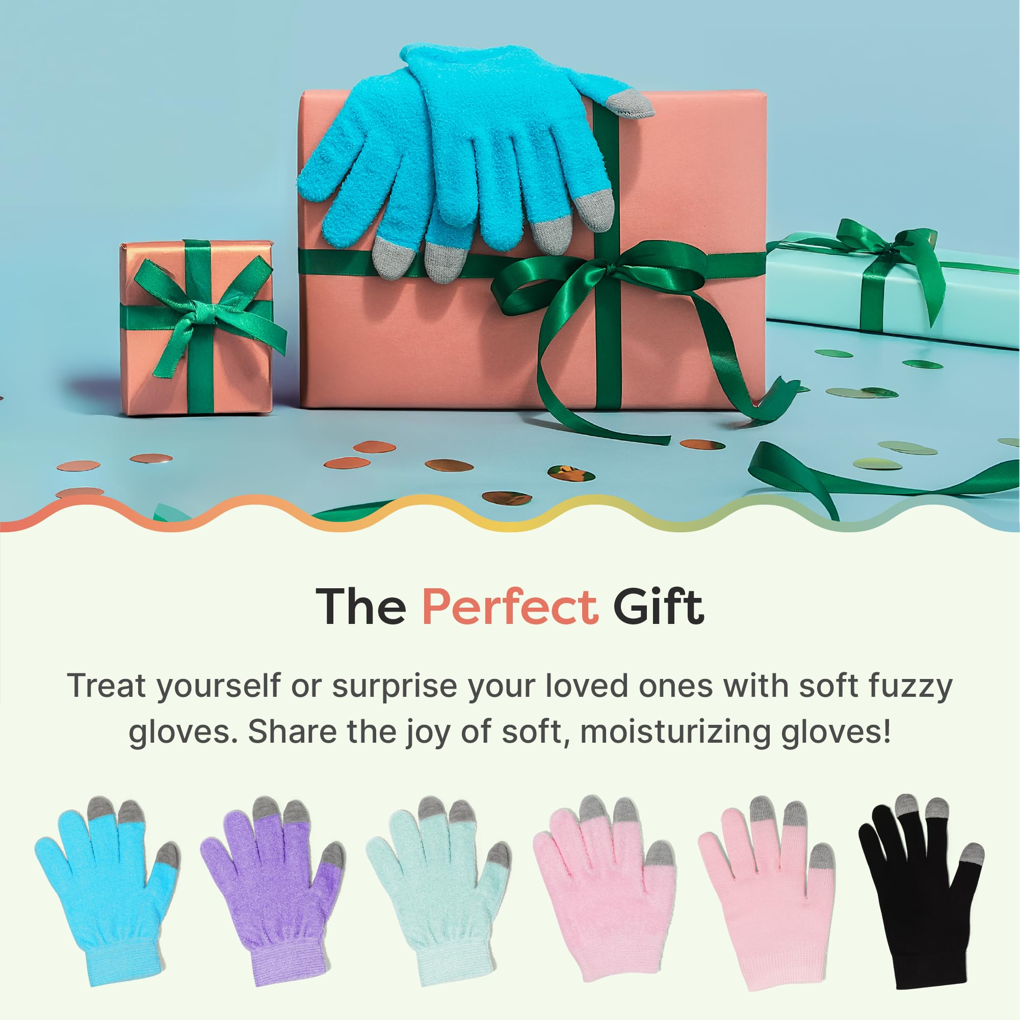 ZenToes azul OSFM con puntas táctiles
