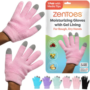 ZenToes guantes hidratantes nocturnos para manos secas, alivio suave durante la noche