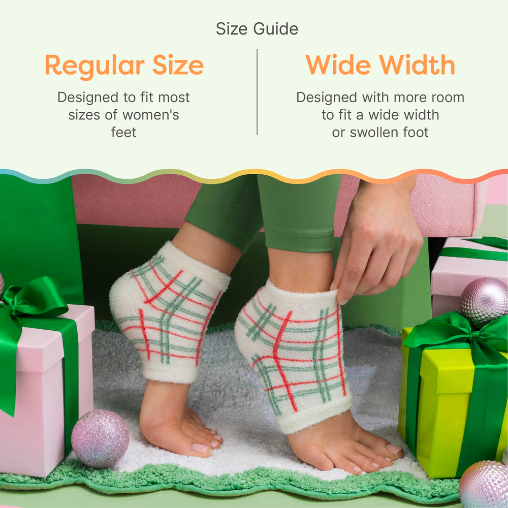 ZenToes opción talla amplia para pies más anchos o tobillos hinchados