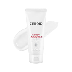 ZEROID Pimprove crema: botella frontal para cuidado diario de la piel.