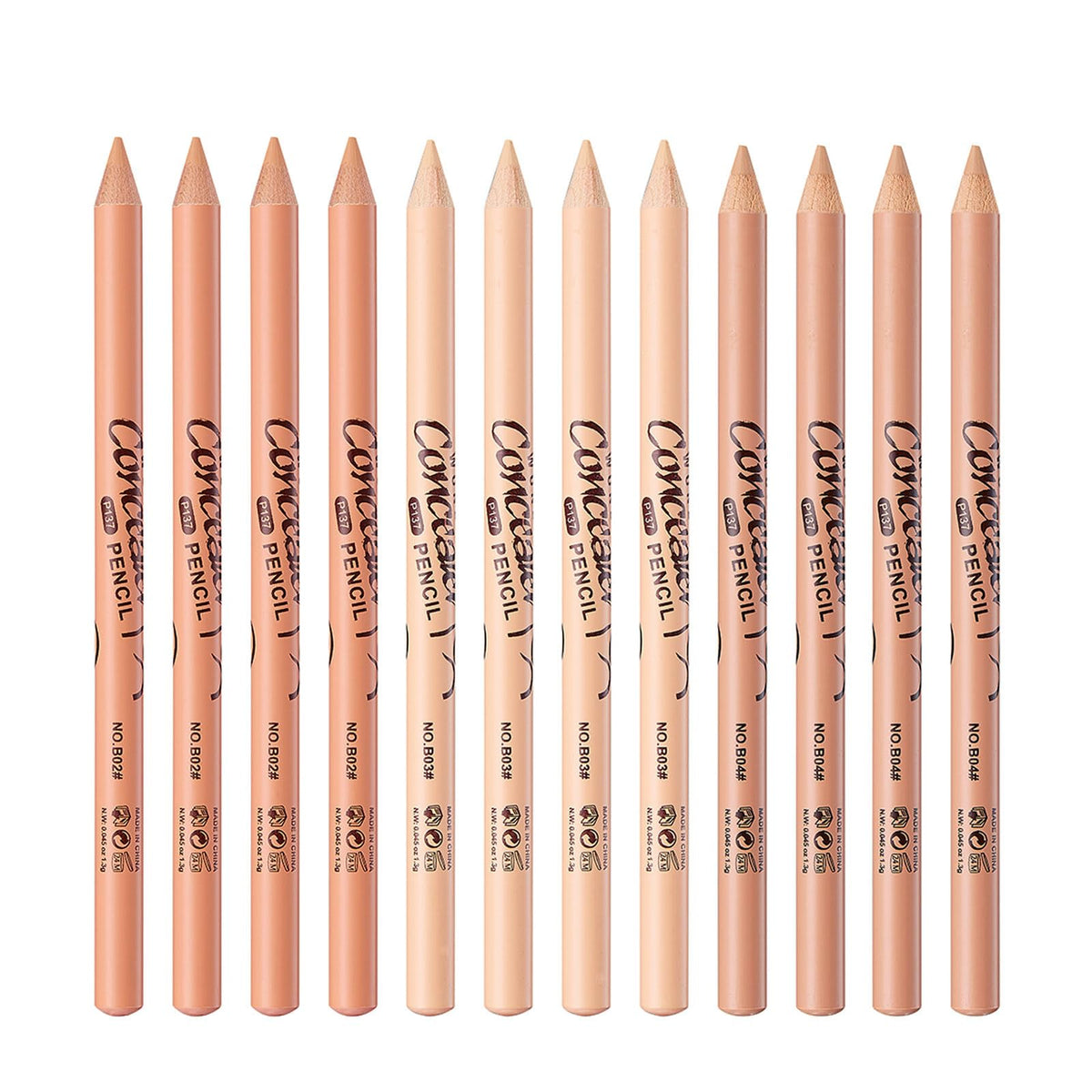 Corrector ZEVNI Wonder lapiz 12 piezas kit para corrección de tono y retoques.