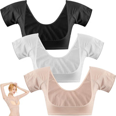 Zhanmai almohadillas sudor axilar pack blanco: absorción discreta para la ropa