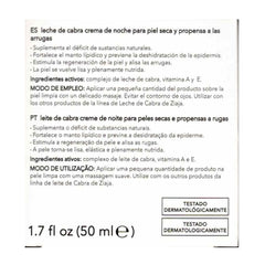 Complejo de Leche de Cabra para nutrición suave durante la noche.