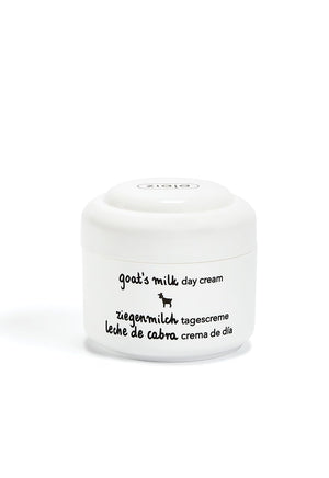 Ziaja crema de día de leche de cabra en envase de 50 ml para nutrir la piel.