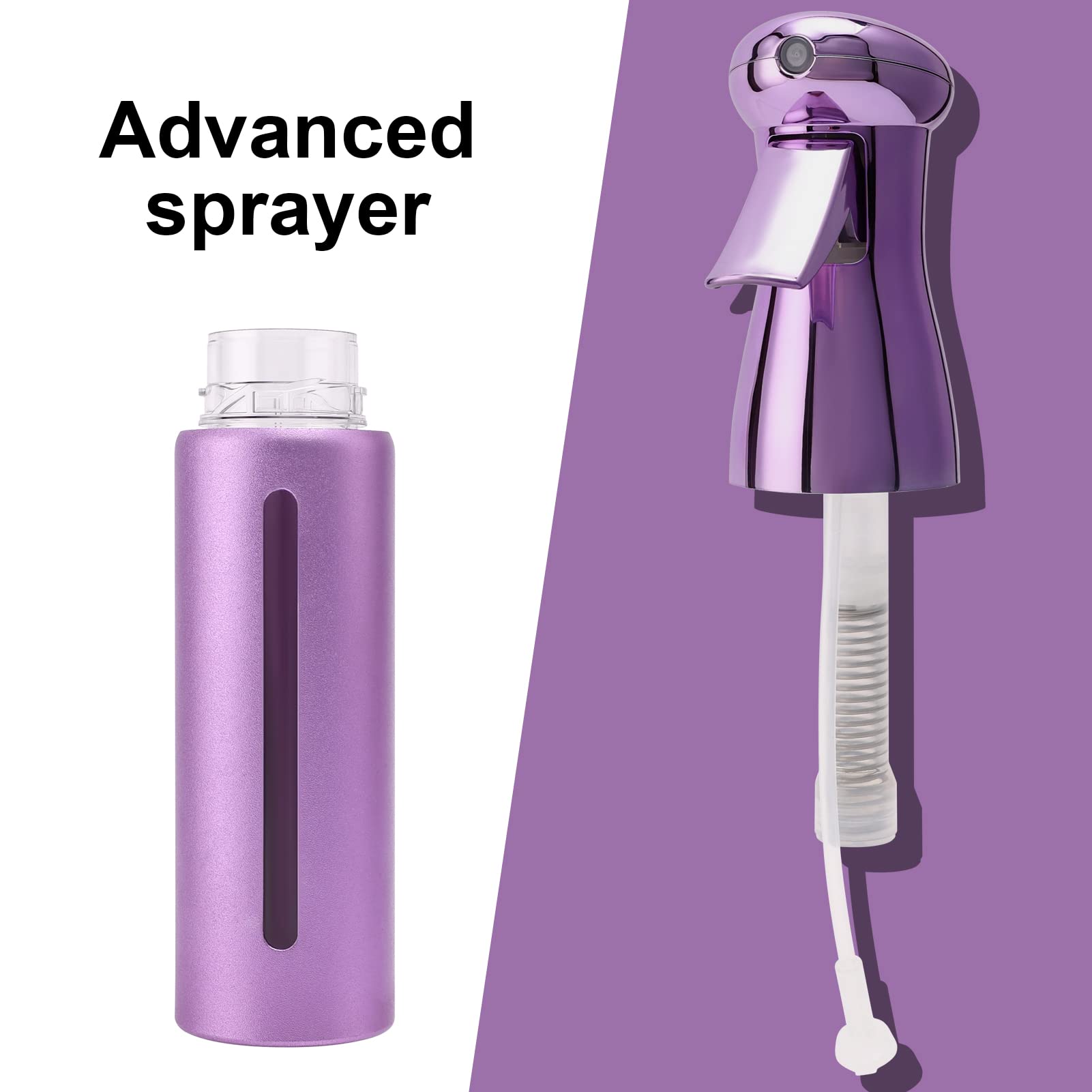 ZIBARBER para limpieza doméstica, rociado suave y controlado