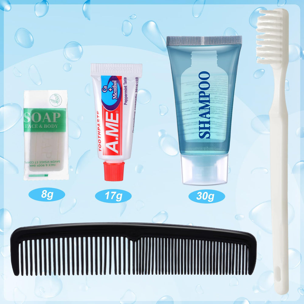 Jabón y shampoo compactos Ziliny para viaje, fácil de empacar y usar.