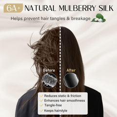 ZIMASILK cierre con botones mejora el ajuste y evita deslizamientos al dormir.