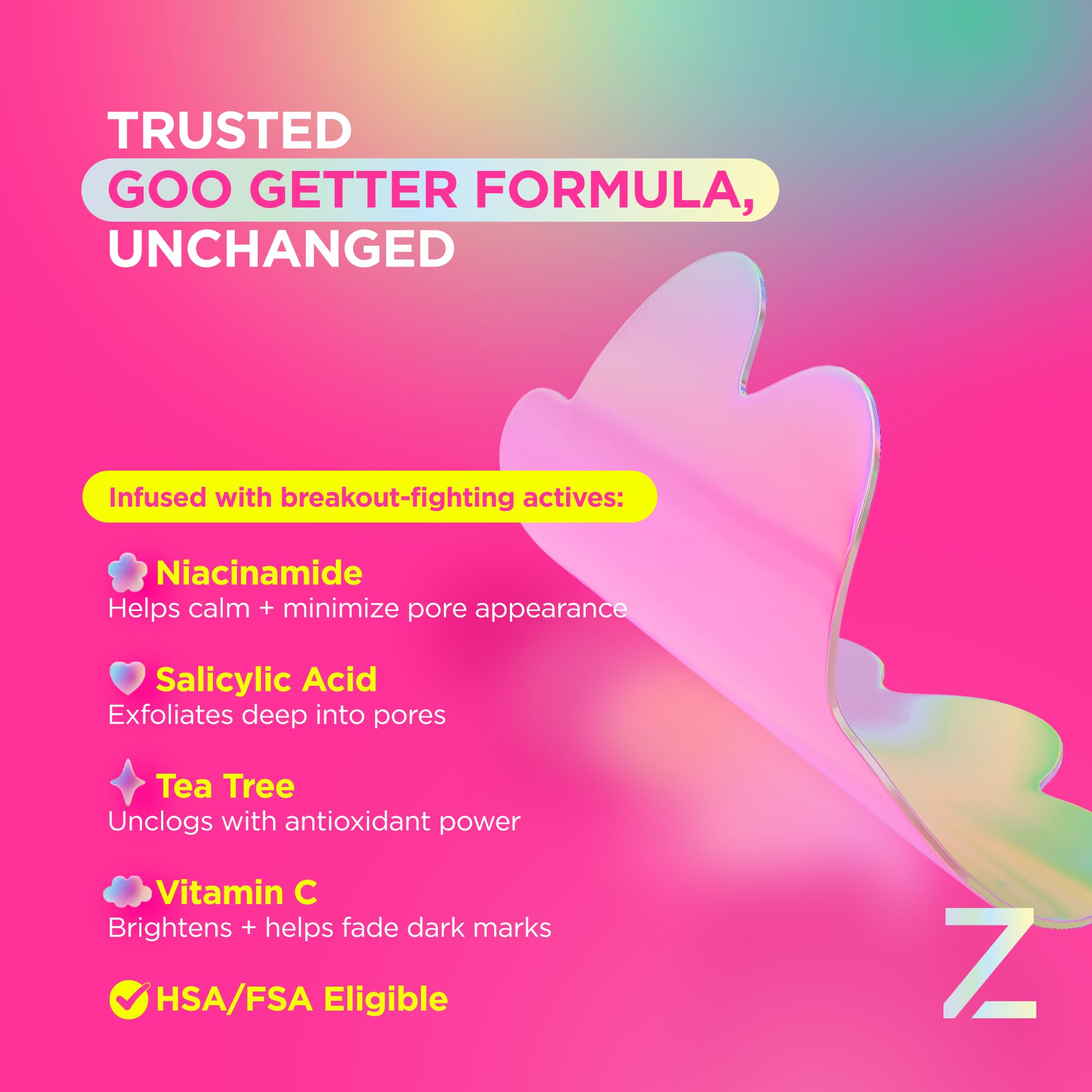 Parche ZitSticka DreamHolo con acido salicilico para tratamiento localizado