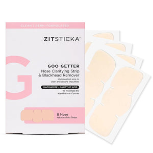 ZitSticka Goo Getter para nariz: tiras que clarifican poros y puntos negros.