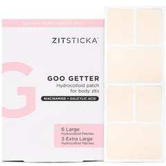 ZitSticka Goo Getter parche para cara, protege y acelera el cuidado de imperfecciones.