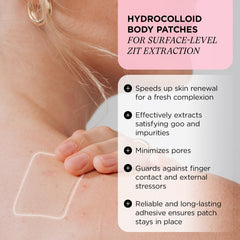 ZitSticka Goo Getter parche para cuerpo, cubre zits y mantiene la piel seca.