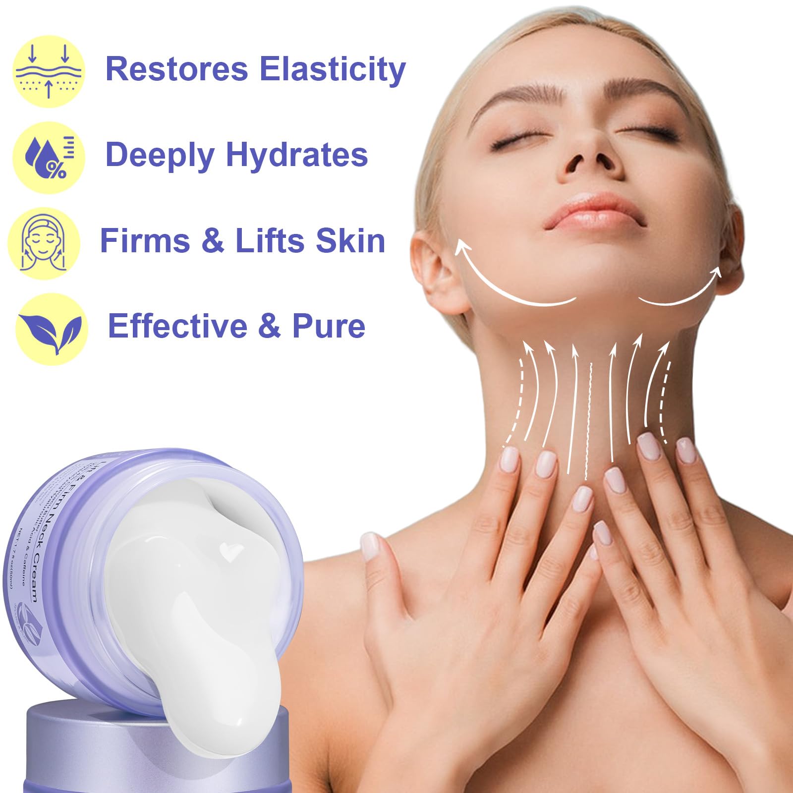 ZIXAOK Crema Cuello: textura suave que se desliza y nutre la piel
