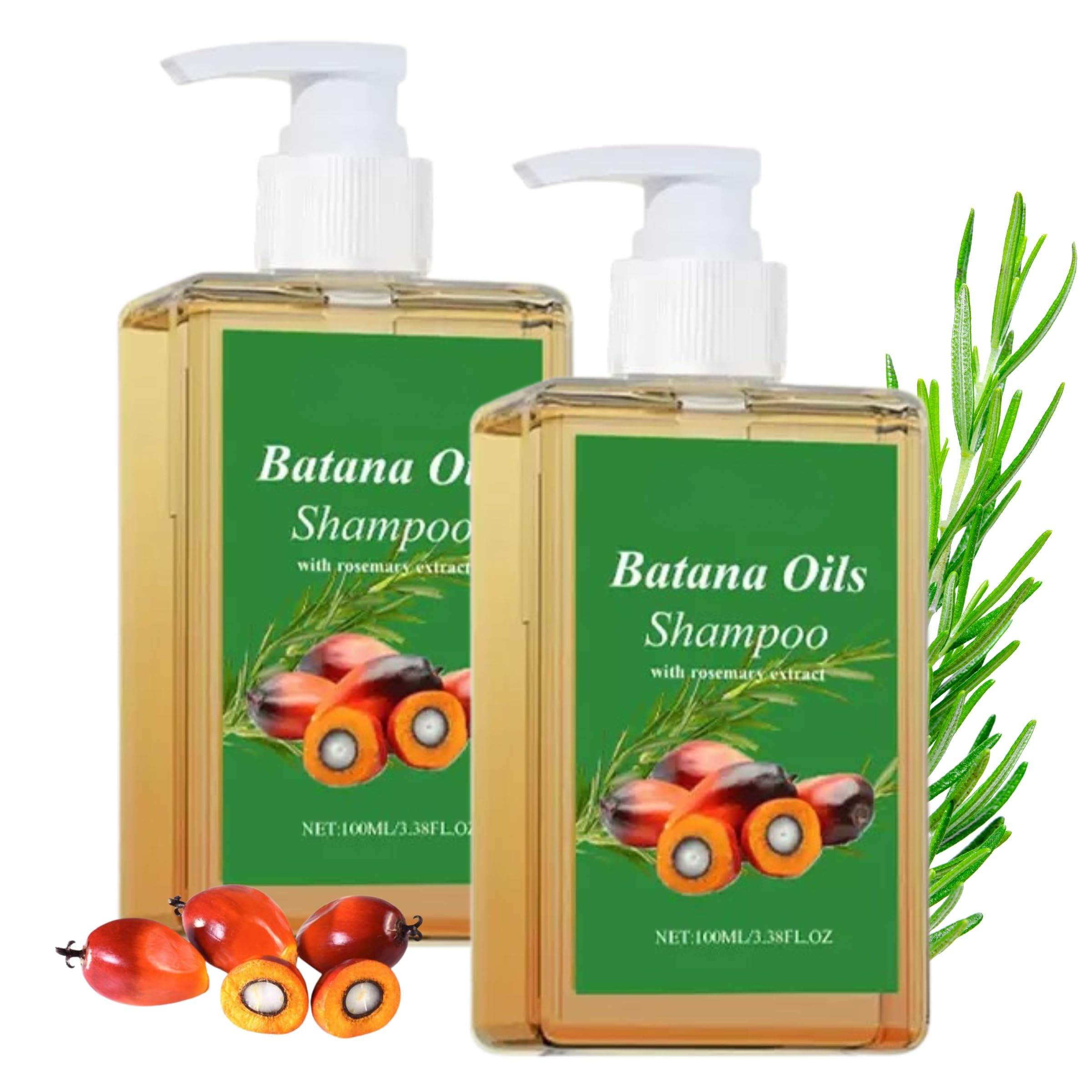 Champú ZLSJJCLMZ batana con romero, botella, revitaliza cabello y aroma fresco