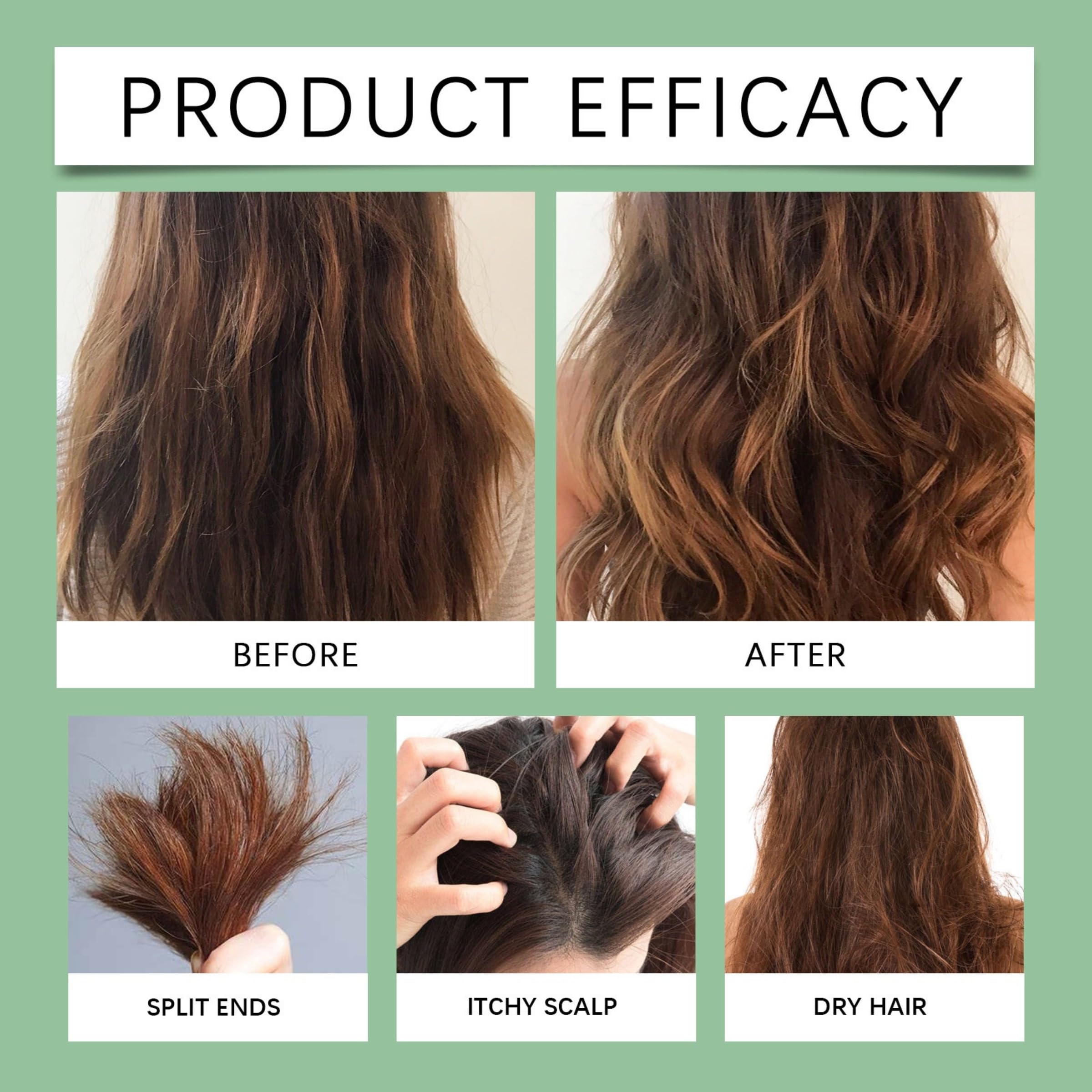 Apto para todo tipo de cabello con champú ZLSJJCLMZ batana de romero