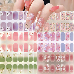 ZOAZJINAZ pegatinas flores multicolor para acabado floral duradero