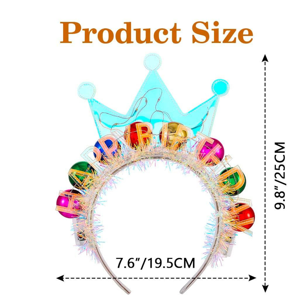 Corona Zoestar, accesorio festivo para fiestas y eventos