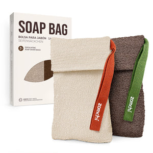 Bolsas exfoliantes ZOMCHI, textura gruesa para exfoliar la piel