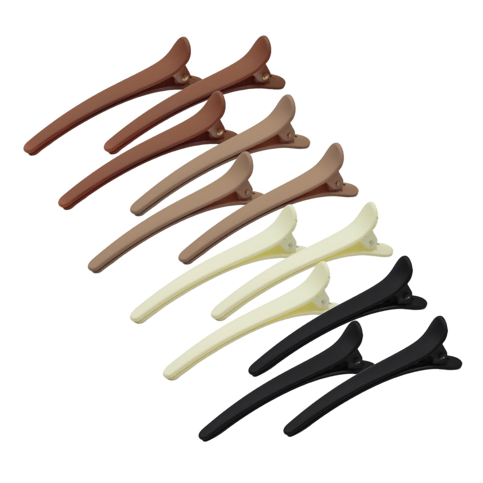 Pinzas Zoolinn duckbill mate de 3.07 pulgadas para seccionar el cabello con seguridad