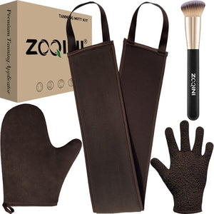 ZOQINI guante bronceado sin sol para aplicación suave y uniforme