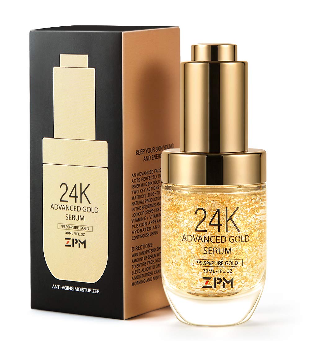 ZPM 24K Gold Serum ilumina la piel con brillo natural