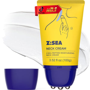 Z:SEA crema cuello con rodillo para firmeza y suavidad.