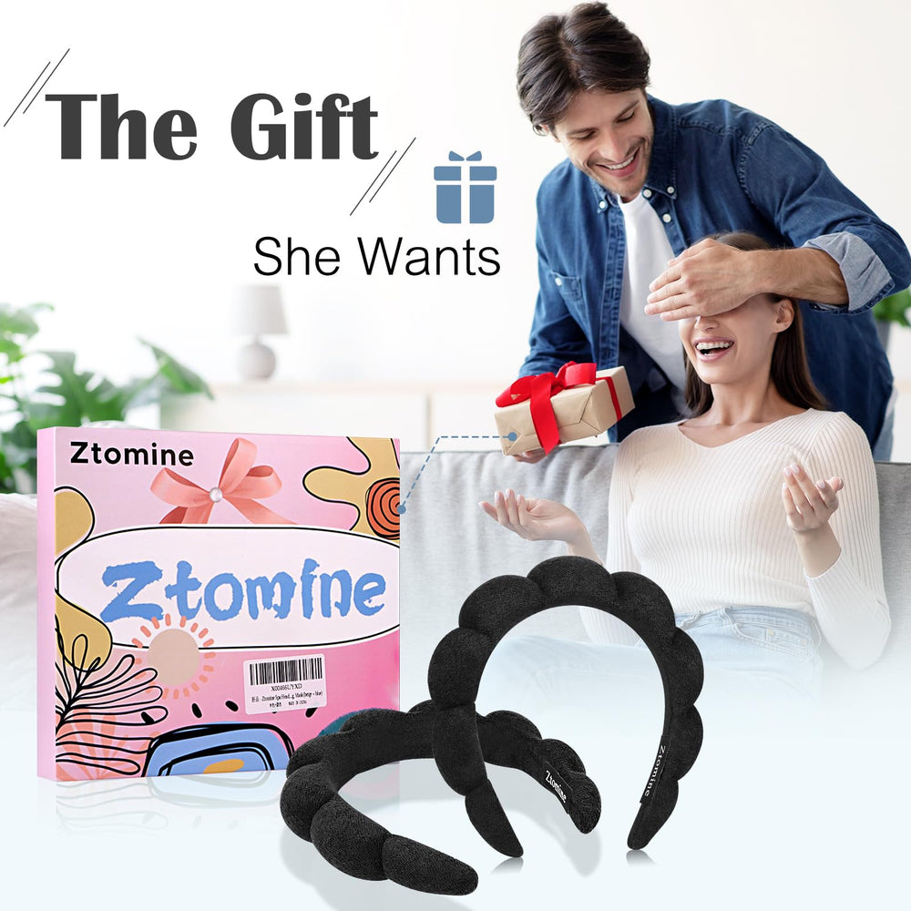 Ztomine diadema spa regalo ideal para amantes de la belleza