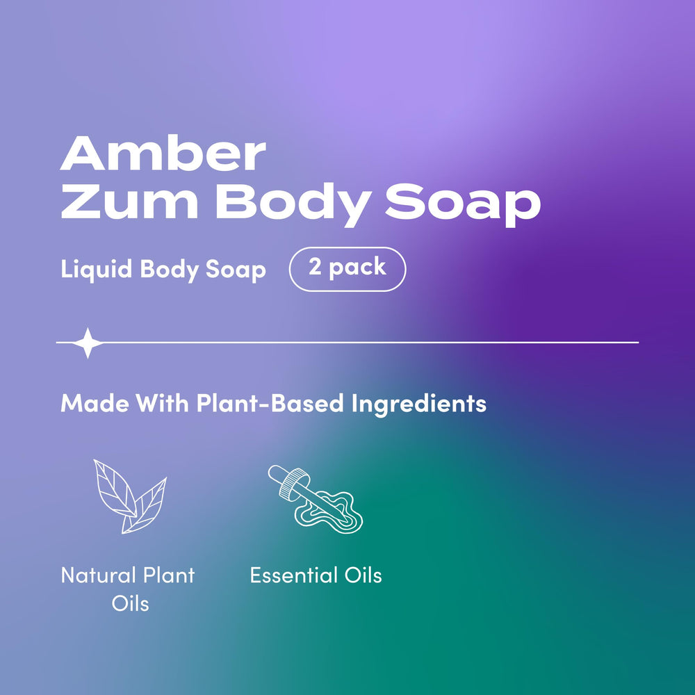 Zum Jabón Amber: burbujas ricas para limpieza suave y envolvente.