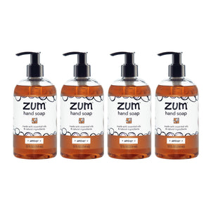 Zum Indigo Wild Jabón de manos, frente de producto, aroma agradable para manos.