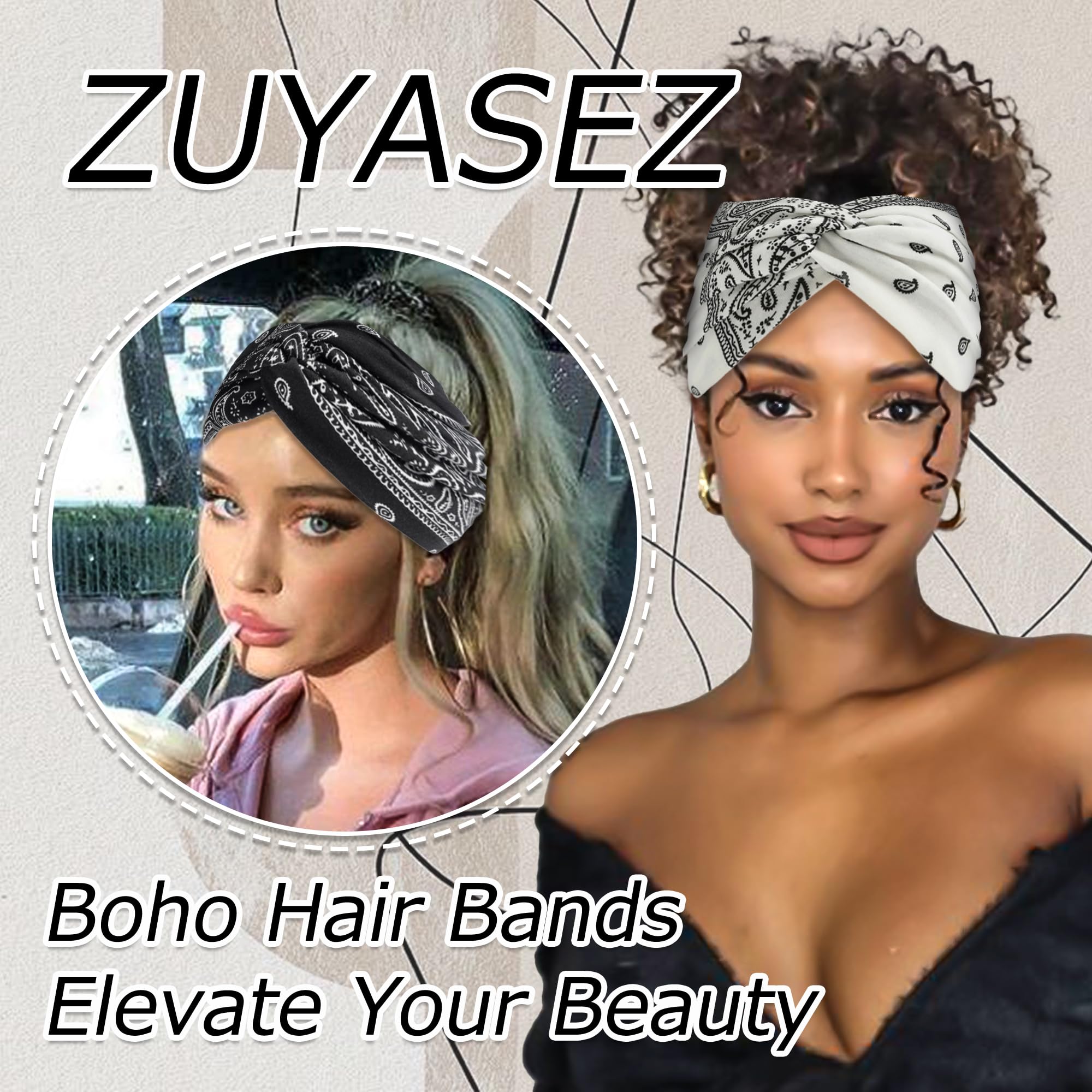 ZUYASEZ regalo perfecto cuatro-pack de bandas para mujer activa