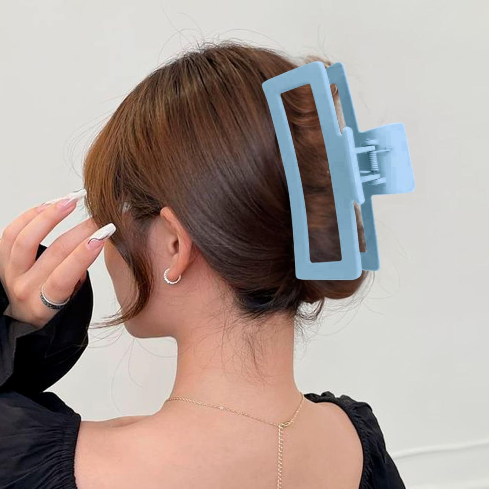 ZYTJ ganchos para cabello grueso, no resbalan en pelo liso o rizado